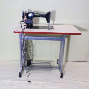 Toshi TA1-103k sewing machine with stand and motor set black.jpg